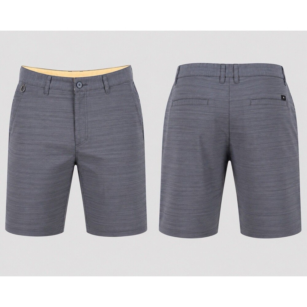 Ron Jon Surf Shop Hybrid Walk Shorts Men's Size 32 Navy Blue Quick Dry